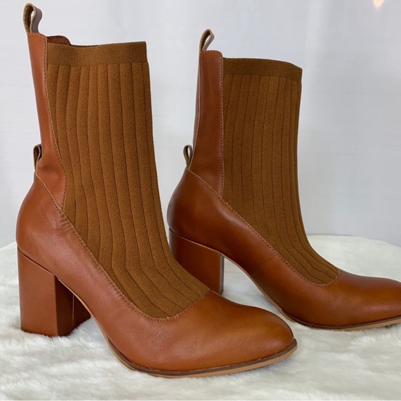 Kelsi Dagger Brooklyn Warner Sock Boots - Picture 2 of 8